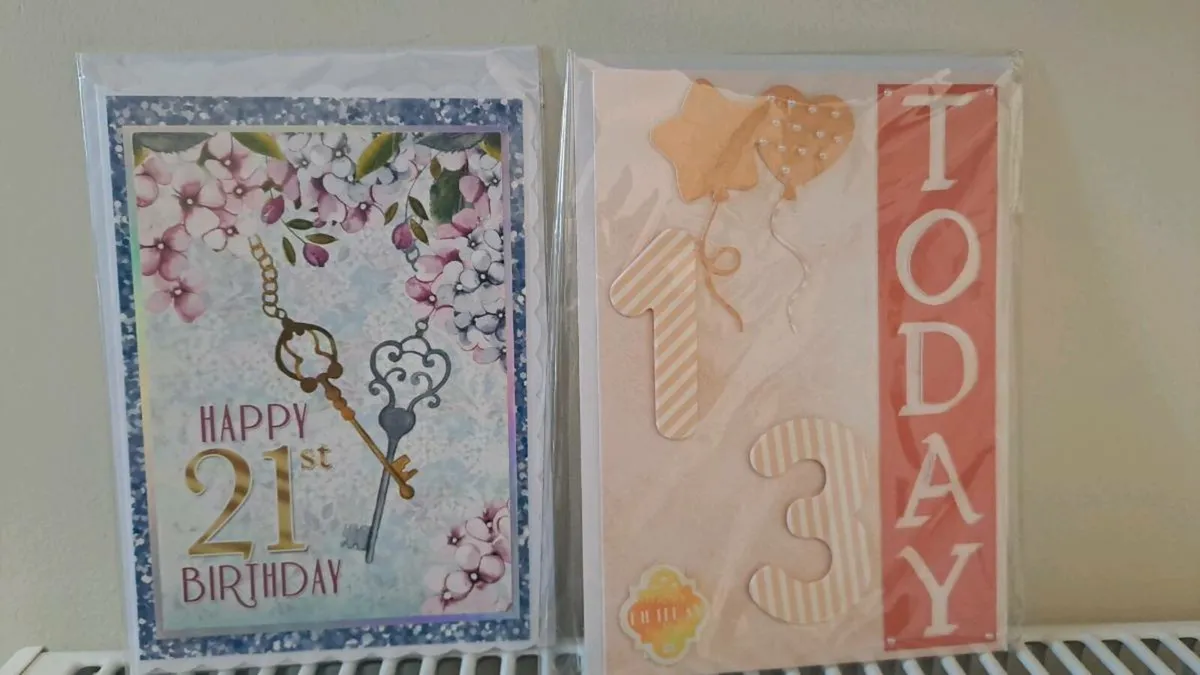 Various handmade Birthday cards - Image 3