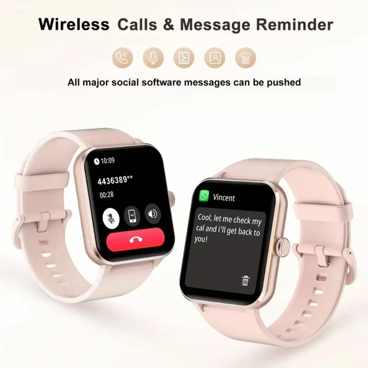 Smartwatch for Men Women Fitness & Sports Tracker - Image 3