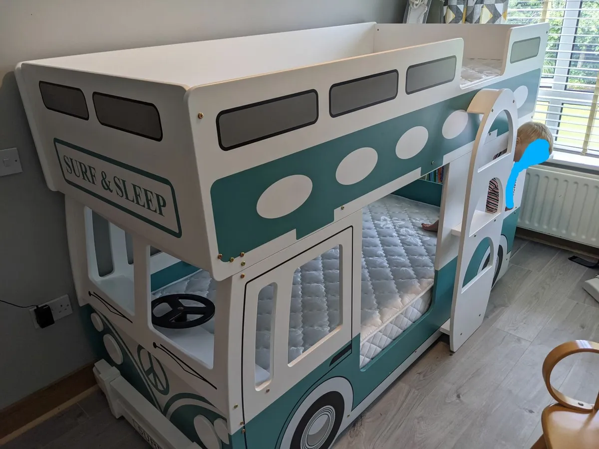 Kids CamperVan/Bus Bunk Bed - Image 1