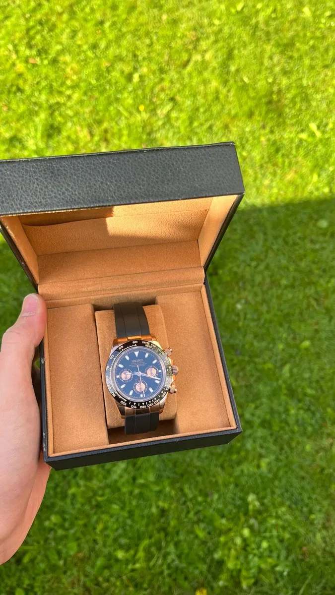 Brand New Seiko Daytona Mod Automatic Watch - Image 2