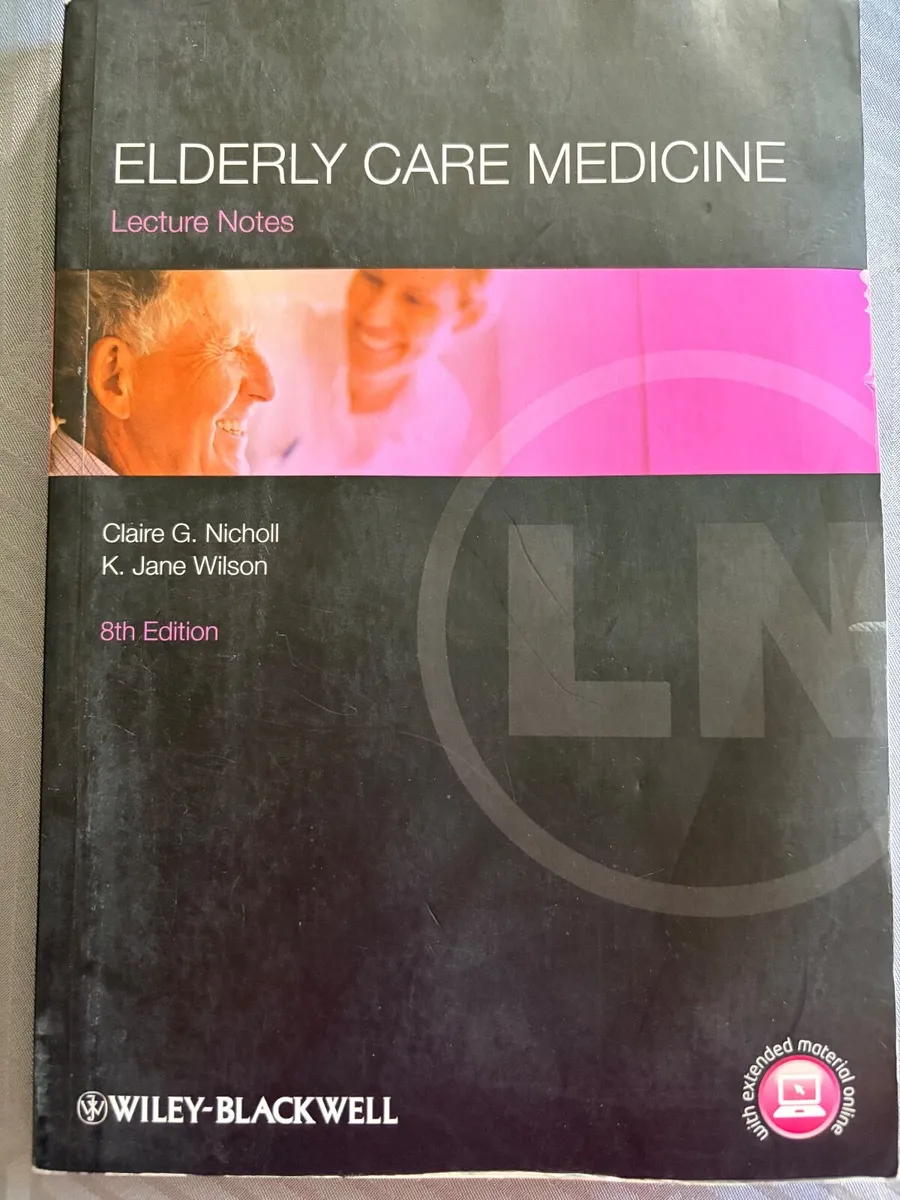 Elderly Care Medicine Book - Image 1