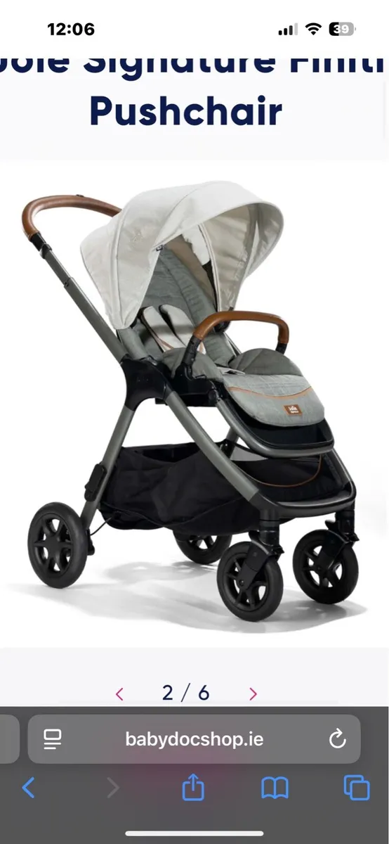 Joie travel system oyster colour - Image 3