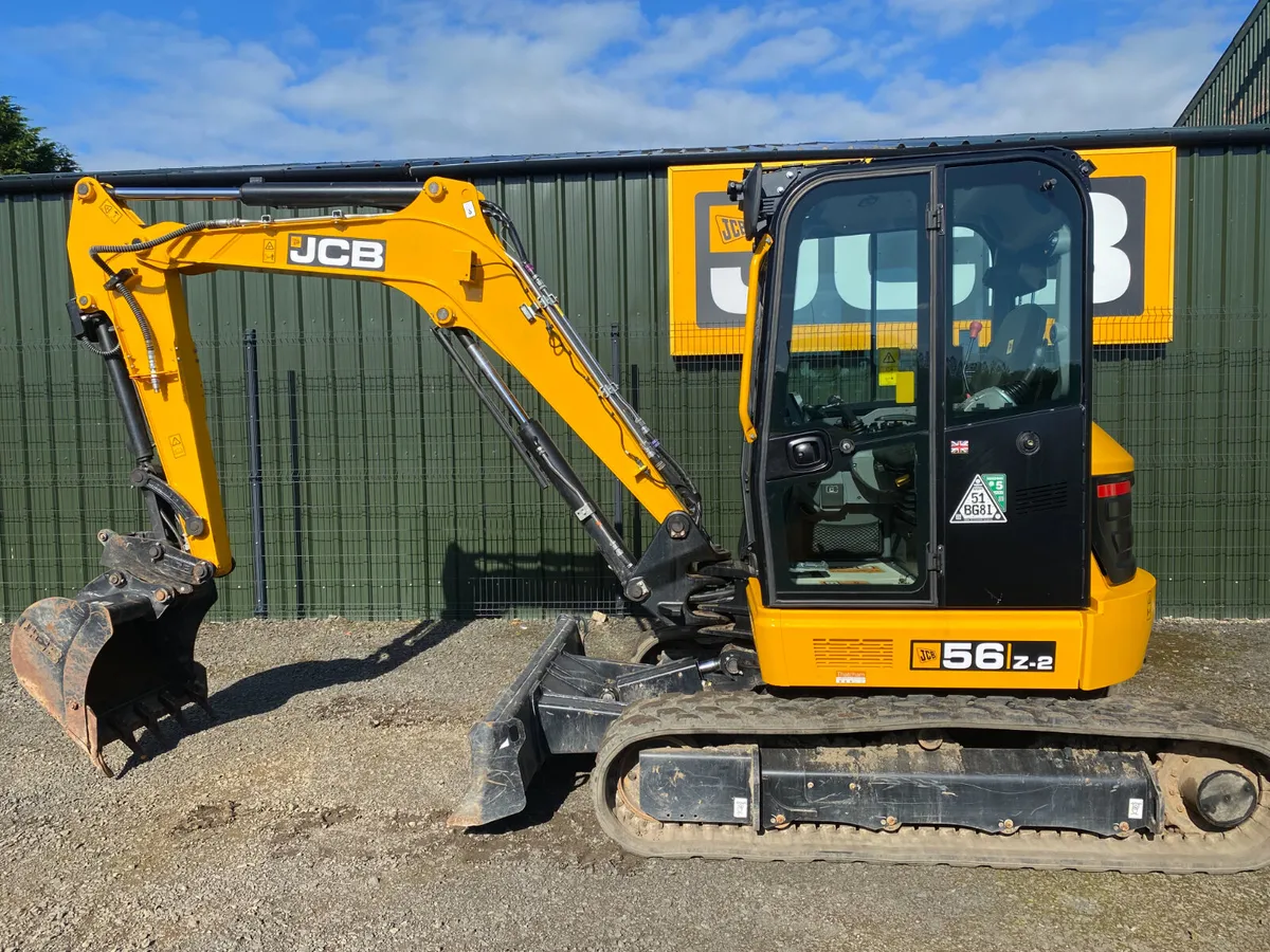 JCB 56Z-2 PLUS MIDI DIGGER YEAR 2022 - Image 1