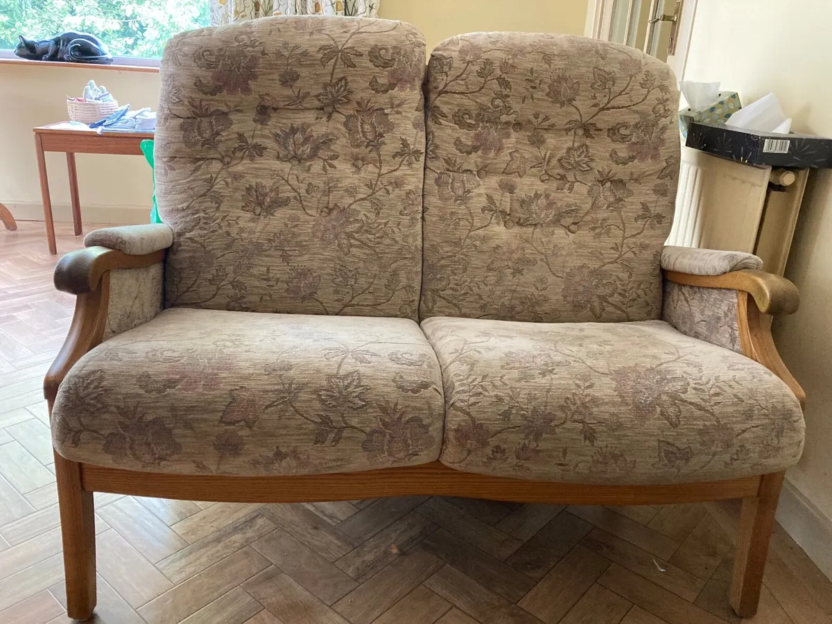 Two Seat Sofa (Pair) - Image 1