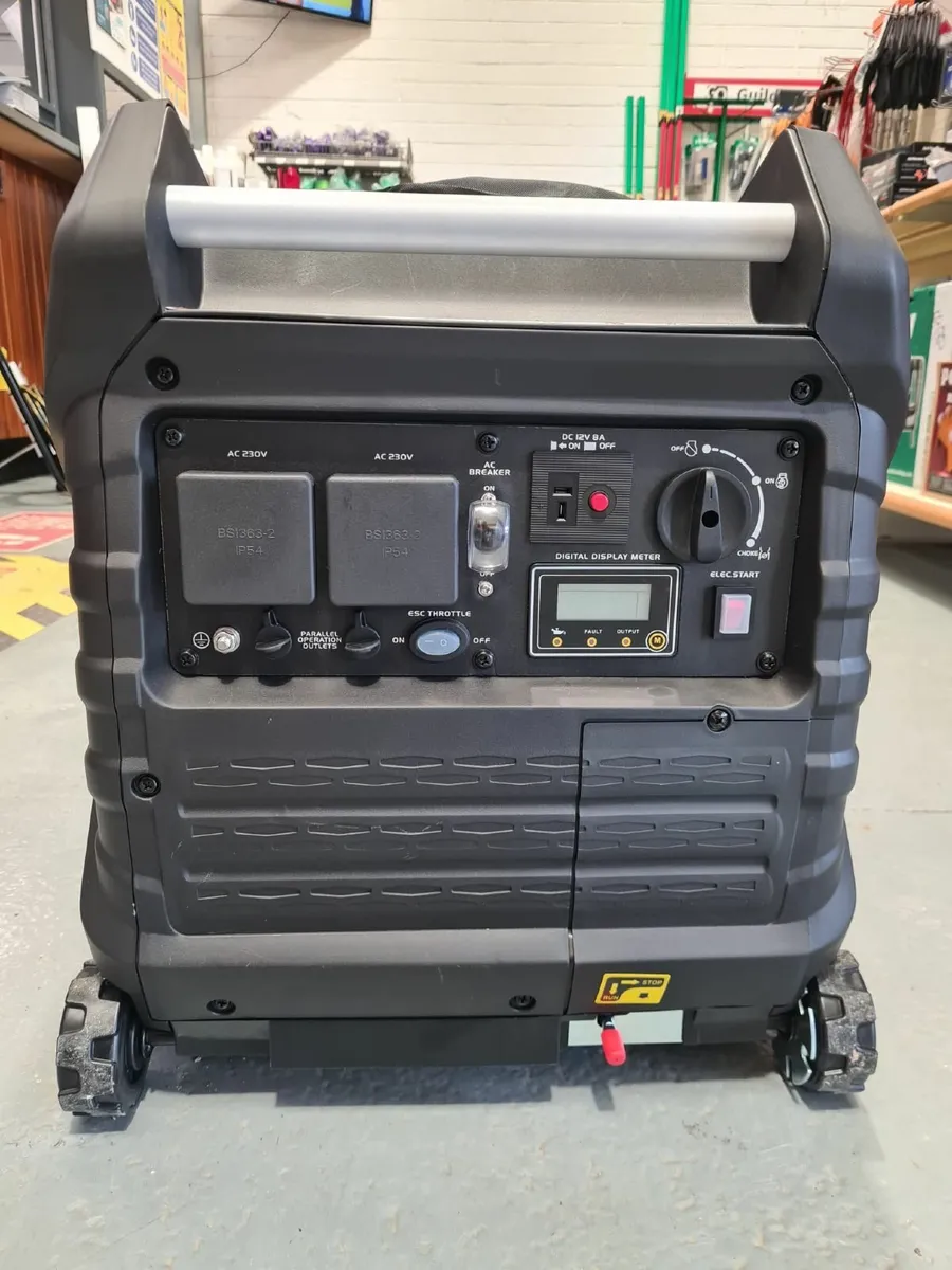 Inverter generator 3.5kw, petrol, backup power - Image 2