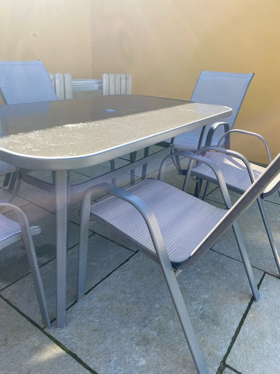 Outside table and chair set - Image 2