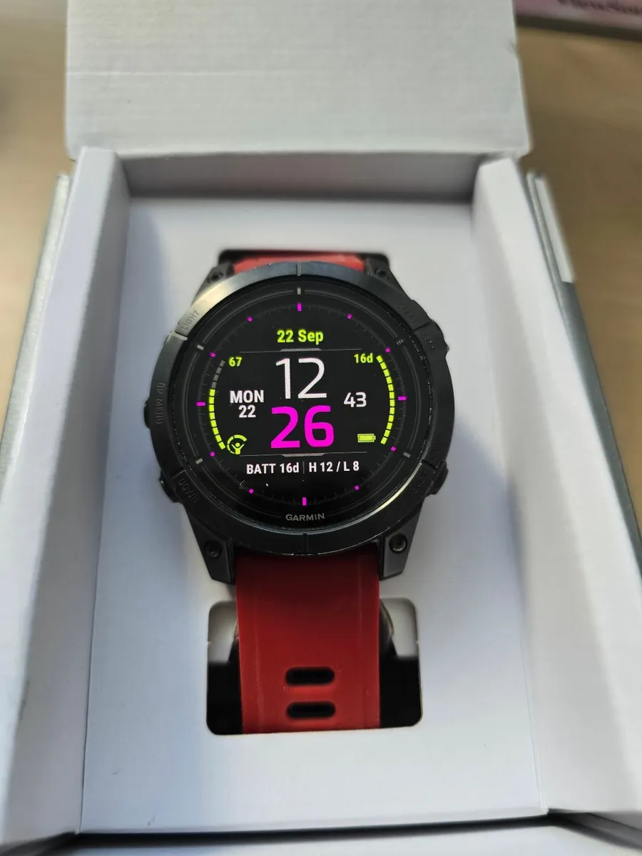 Garmin Epix Gen 2 black 47mm Saphire - Image 2