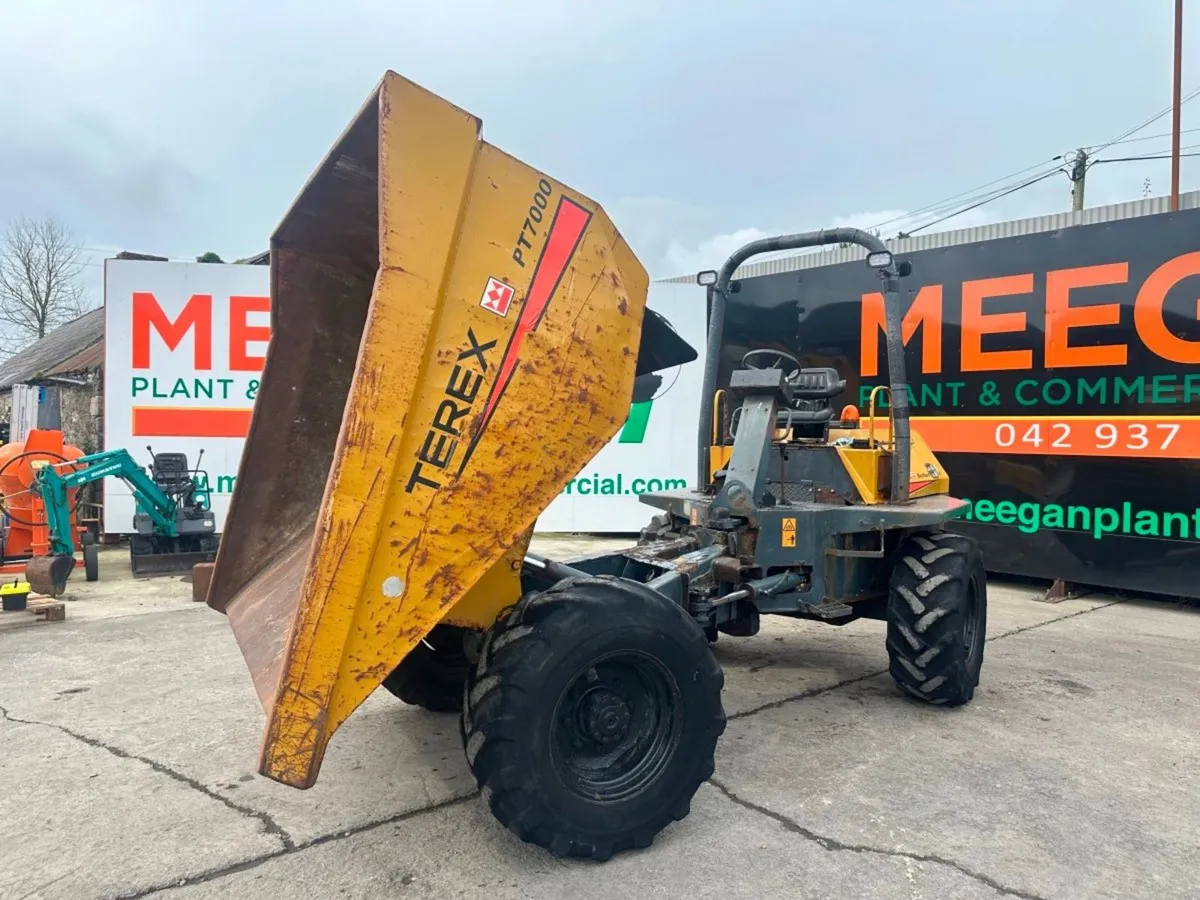 TEREX 7 TON DUMPER ....PERKINS ENGINE. - Image 3
