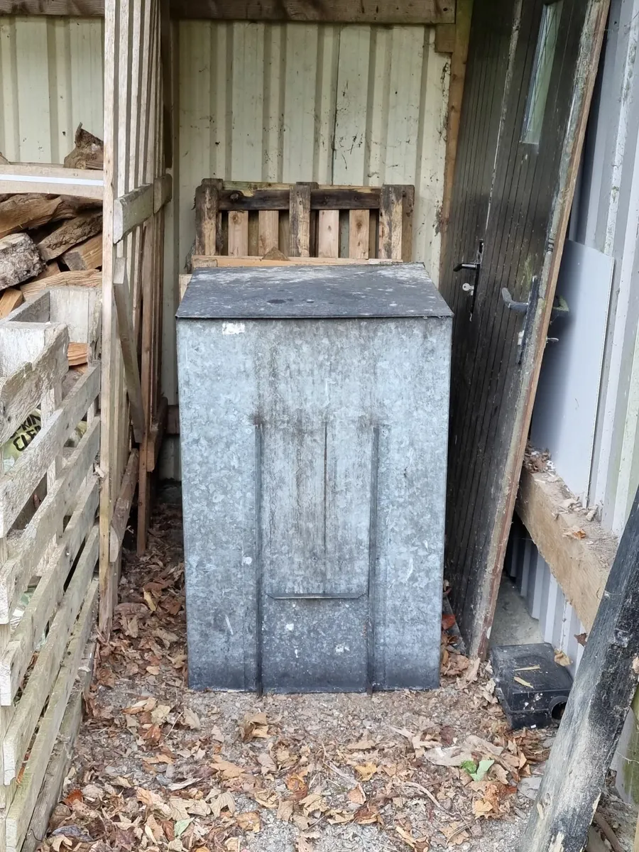 Galvanised Coal Bunker - Image 1