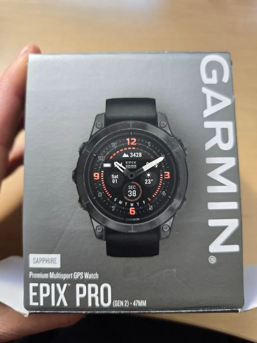 Garmin Epix Gen 2 black 47mm Saphire - Image 1