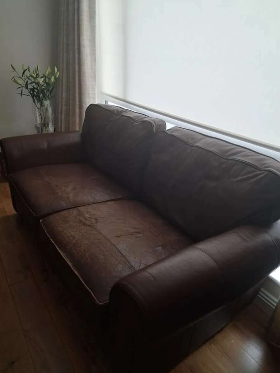 Leather Sofa - Image 3