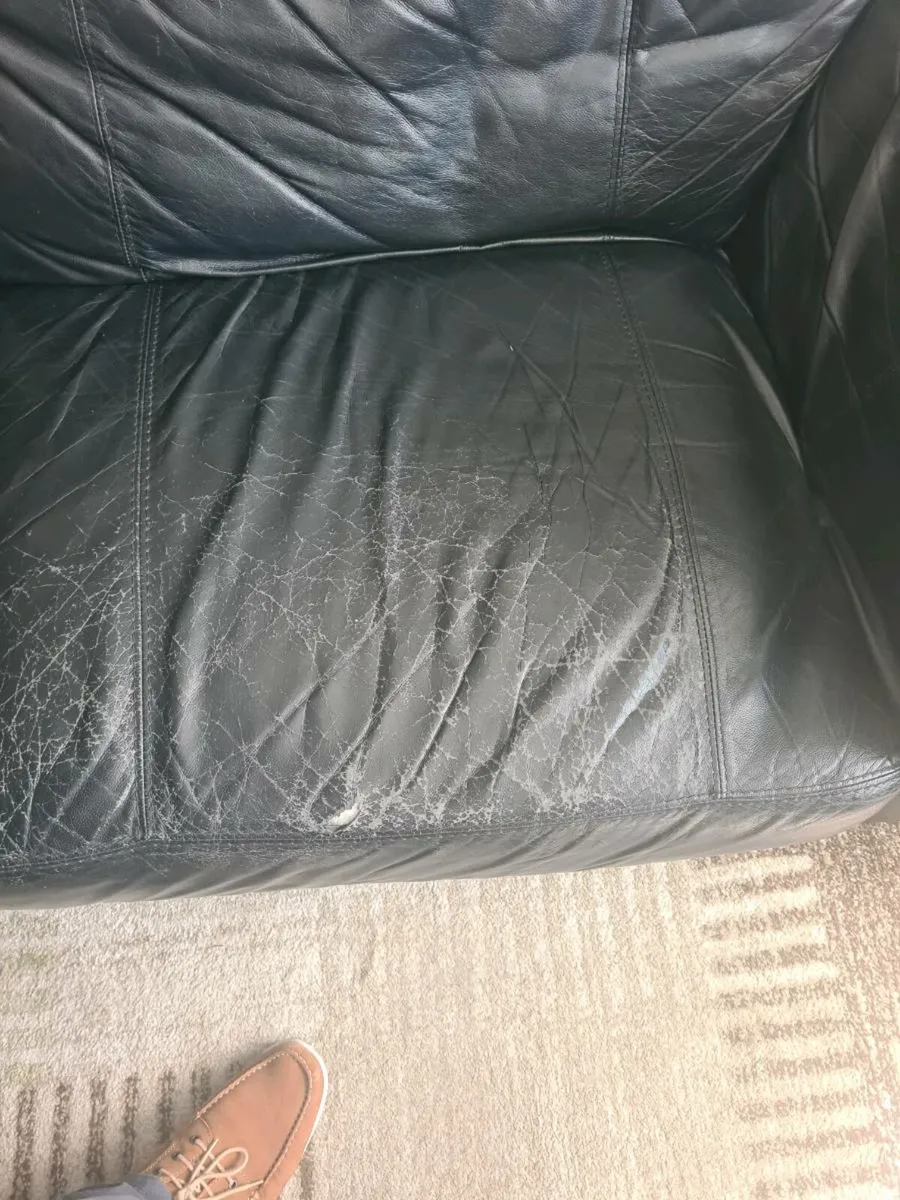 3 seater sofa and armchair - Image 3
