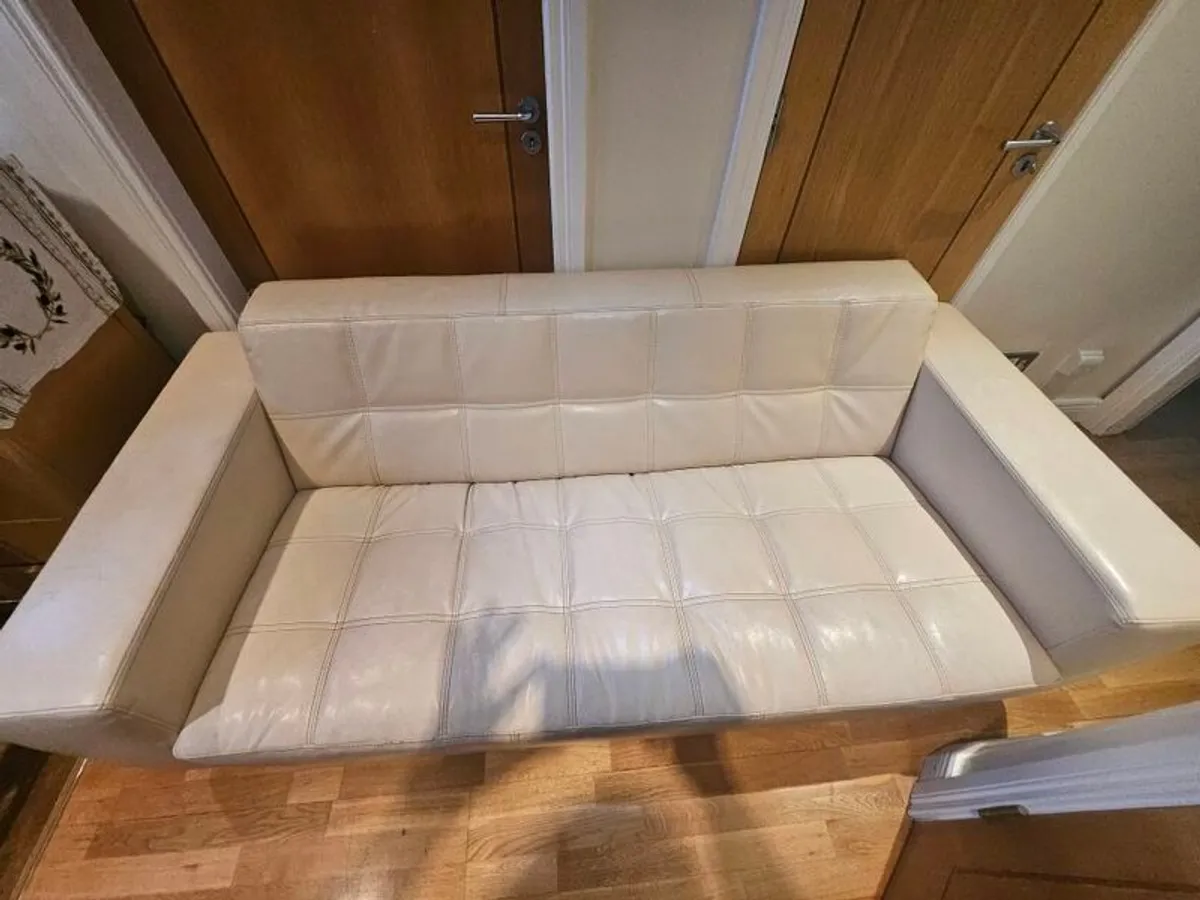 Leather Sofa - Image 1