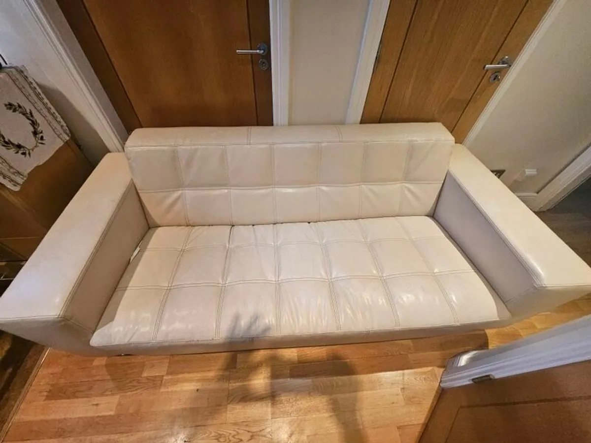 Leather Sofa - Image 2