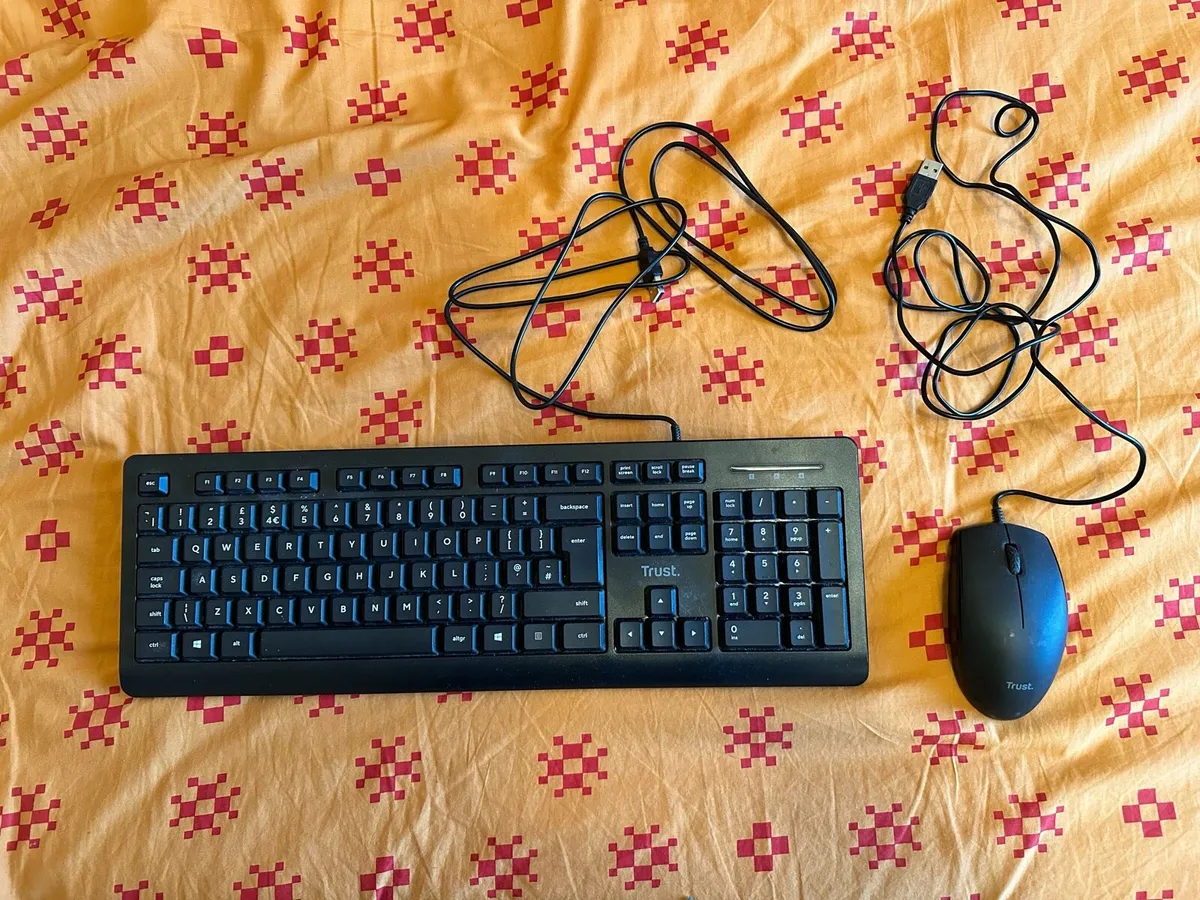 Wired Keyboard and Mouse Set