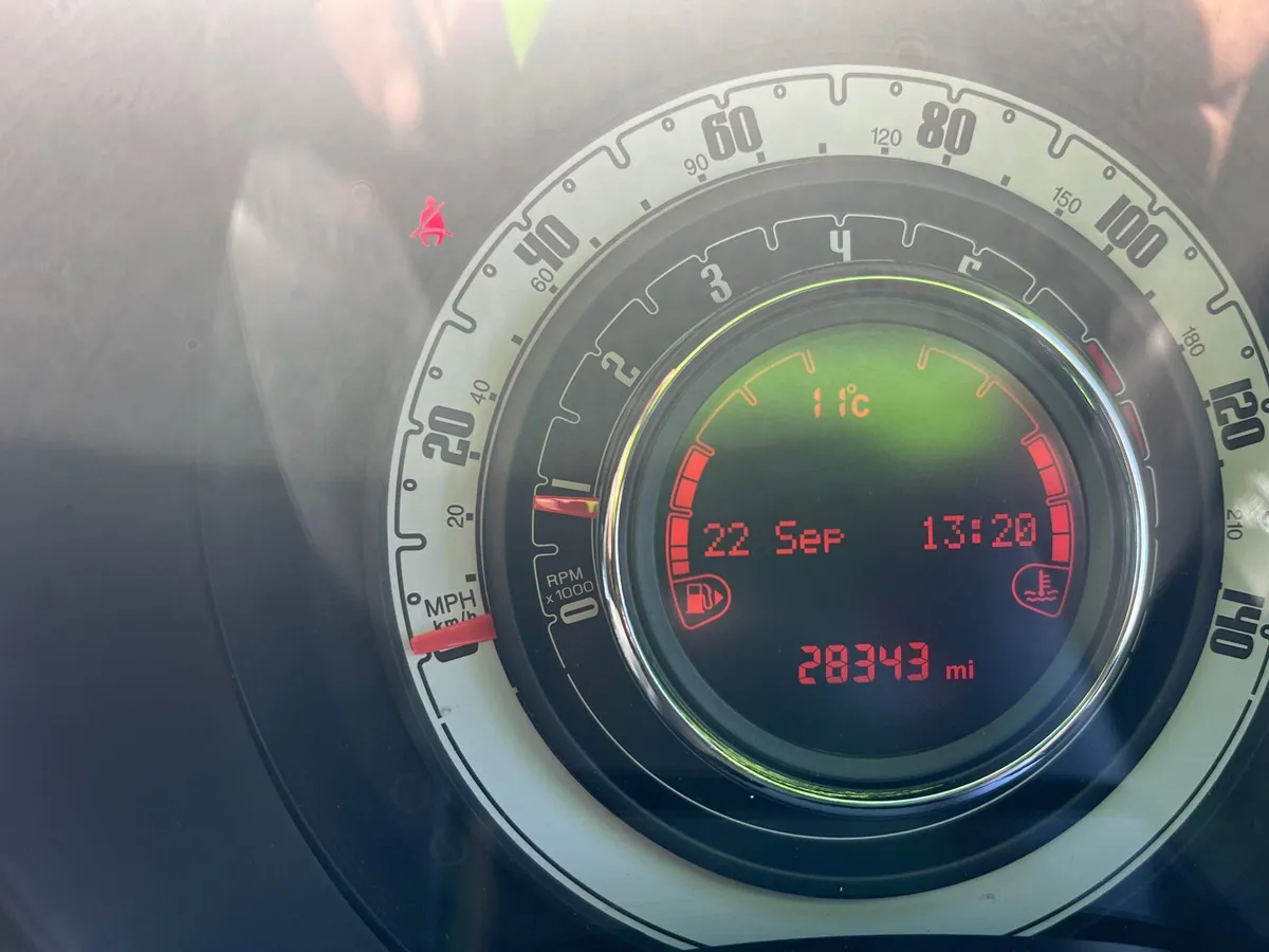 2020 fiat 500 low mileage - Image 2