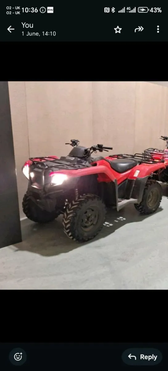 Honda 420 2wd - Image 1