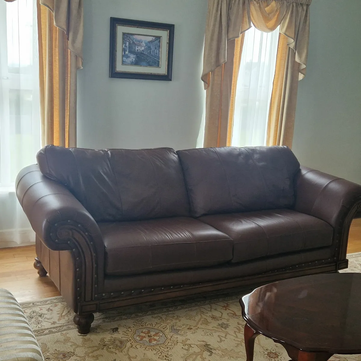 Leather Sofa 3+2+1 - Image 1