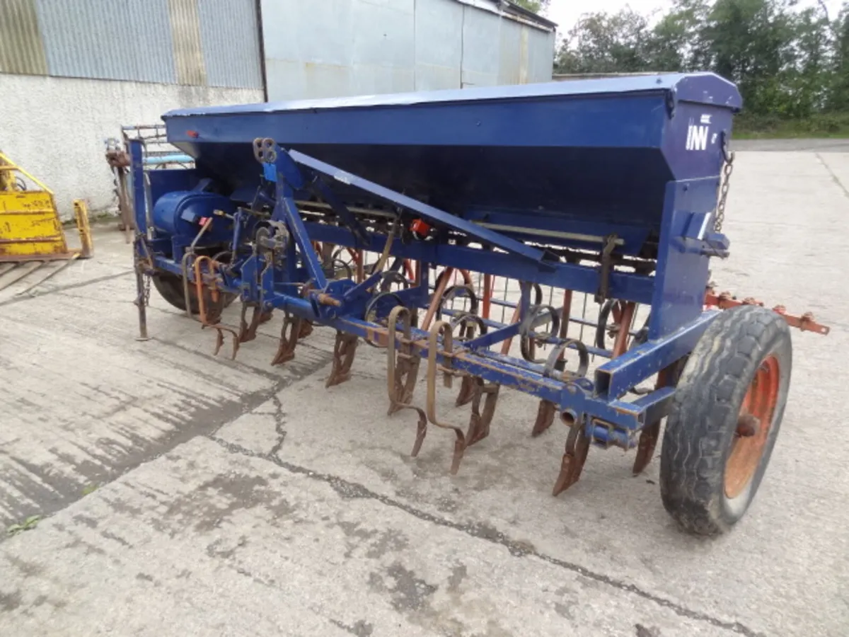 Ransomes Nordsten 3 Metre Mounted Seed Drill - Image 1