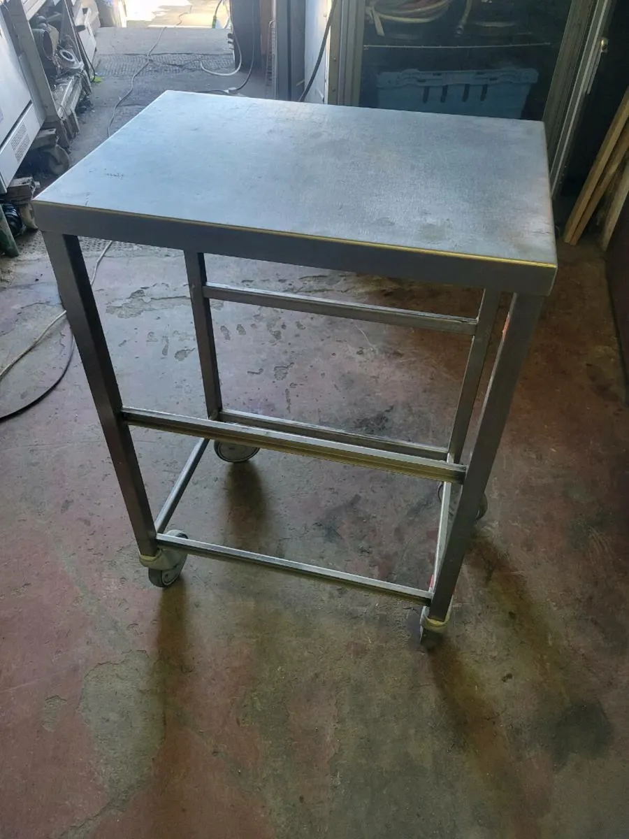 Table/Stand Stainless steel - Image 1