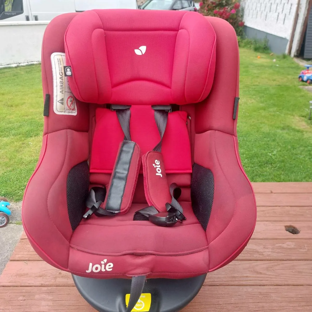Joie i-Spin 360 ISOFix R129 Car Seat red - Image 1