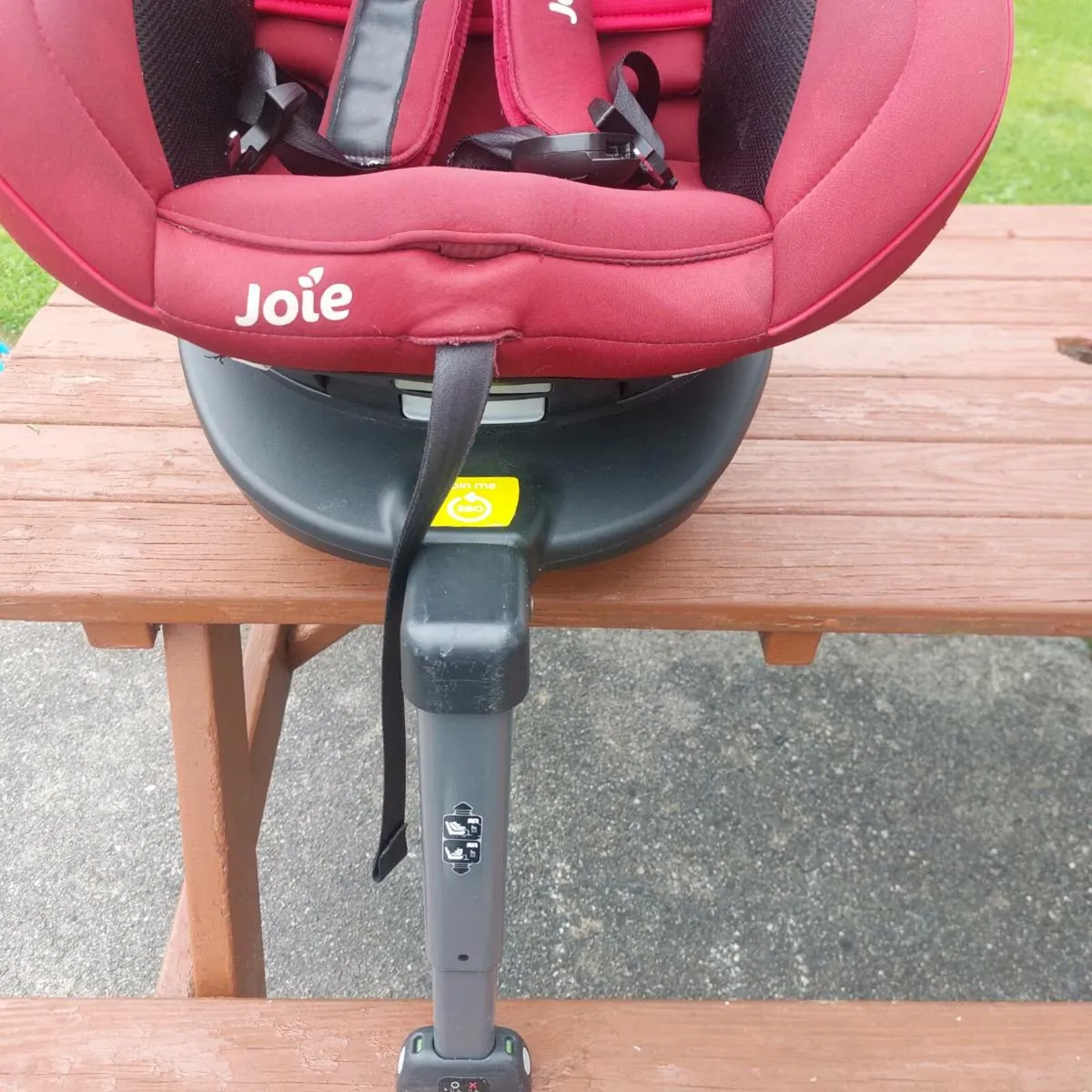 Joie i-Spin 360 ISOFix R129 Car Seat red - Image 2