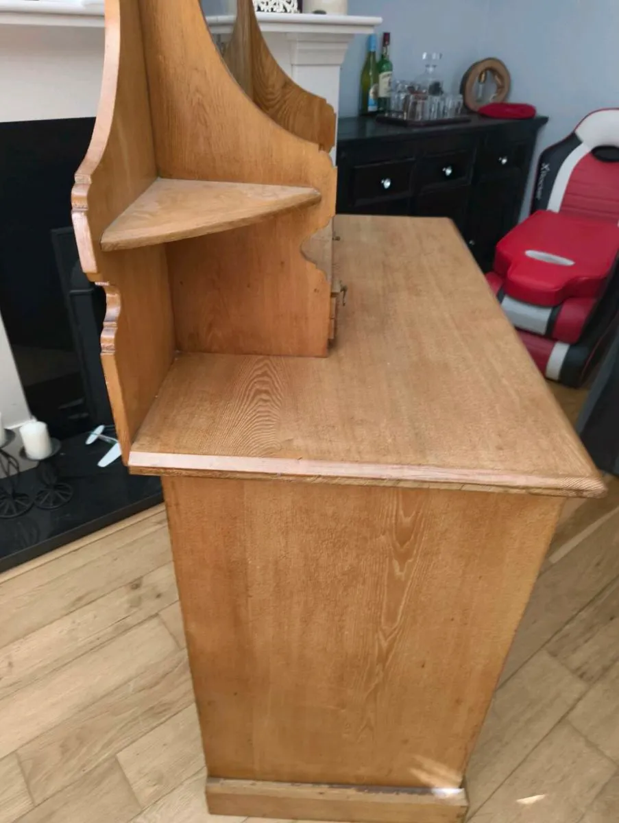 Solid oak handmade chest of drawers - Image 2