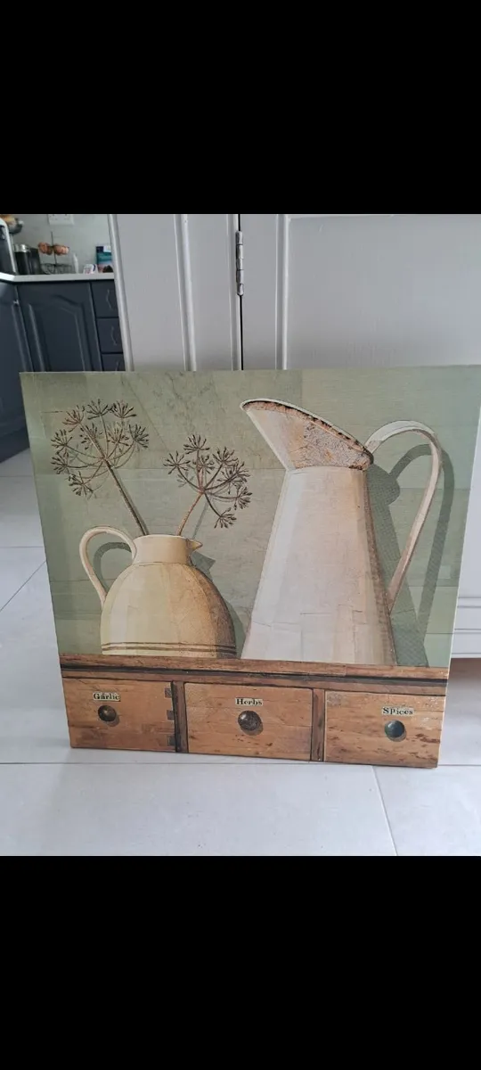 Kitchen canvas print - Image 1