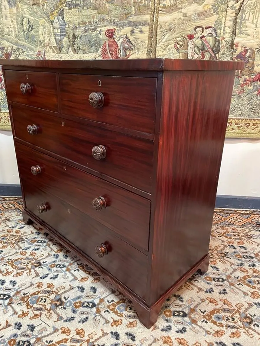 19th Century William IV Mahogany Chest of Drawers - Image 3