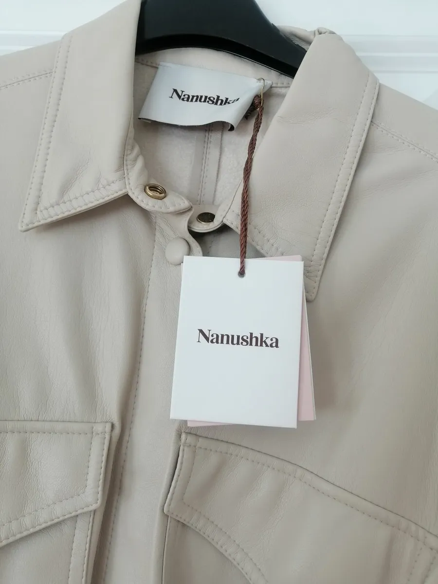 Nanushka Artha Vegan Leather Shirt - Image 2