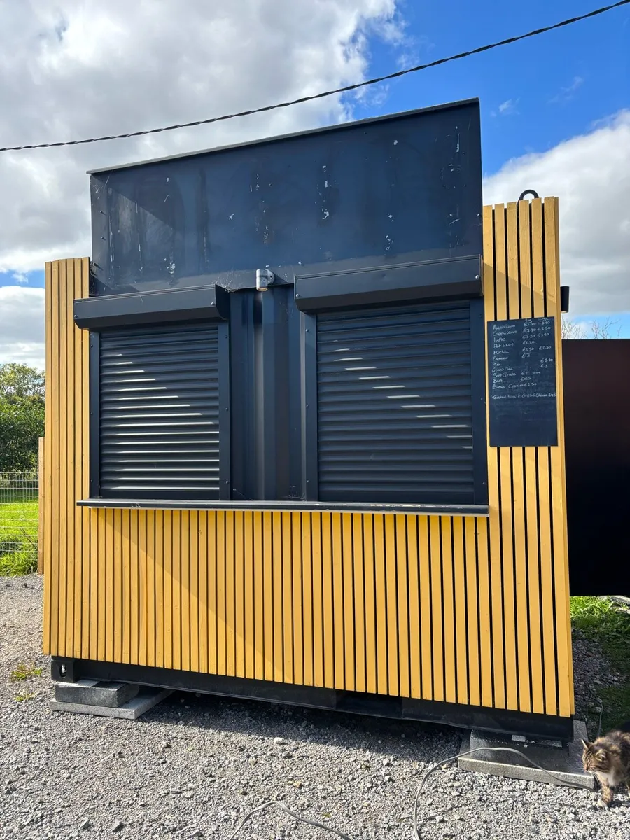 container kiosk 10ft for rent - Image 1