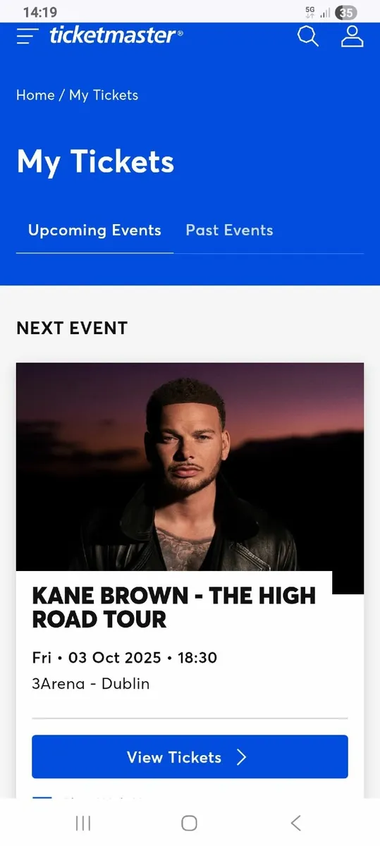 Kane brown concert tickets - Image 1