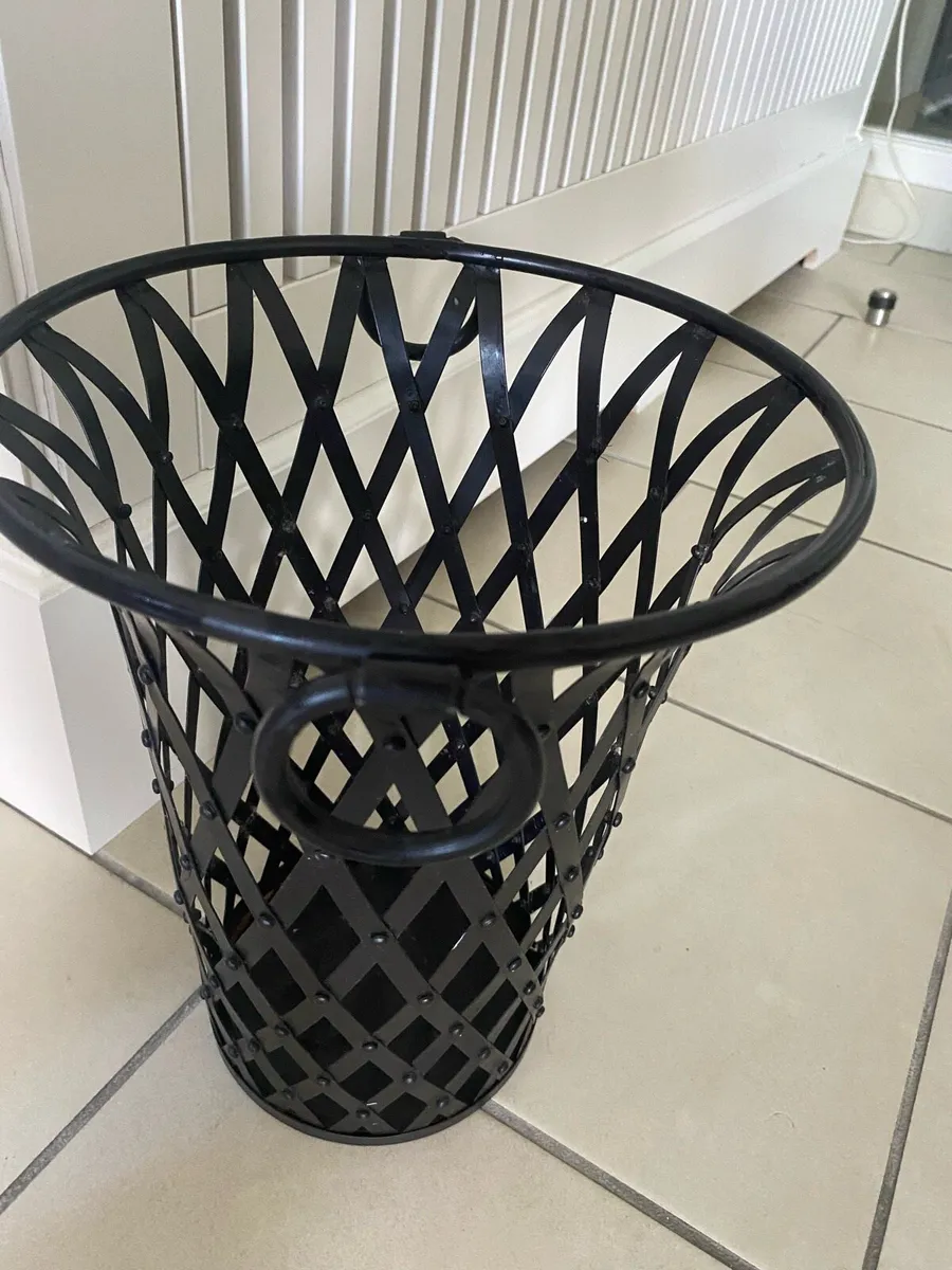 Metal Waste Basket - Image 2