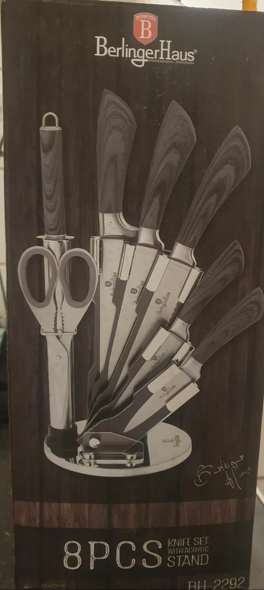 Berlinger Haus 8pc Knife set - Image 1