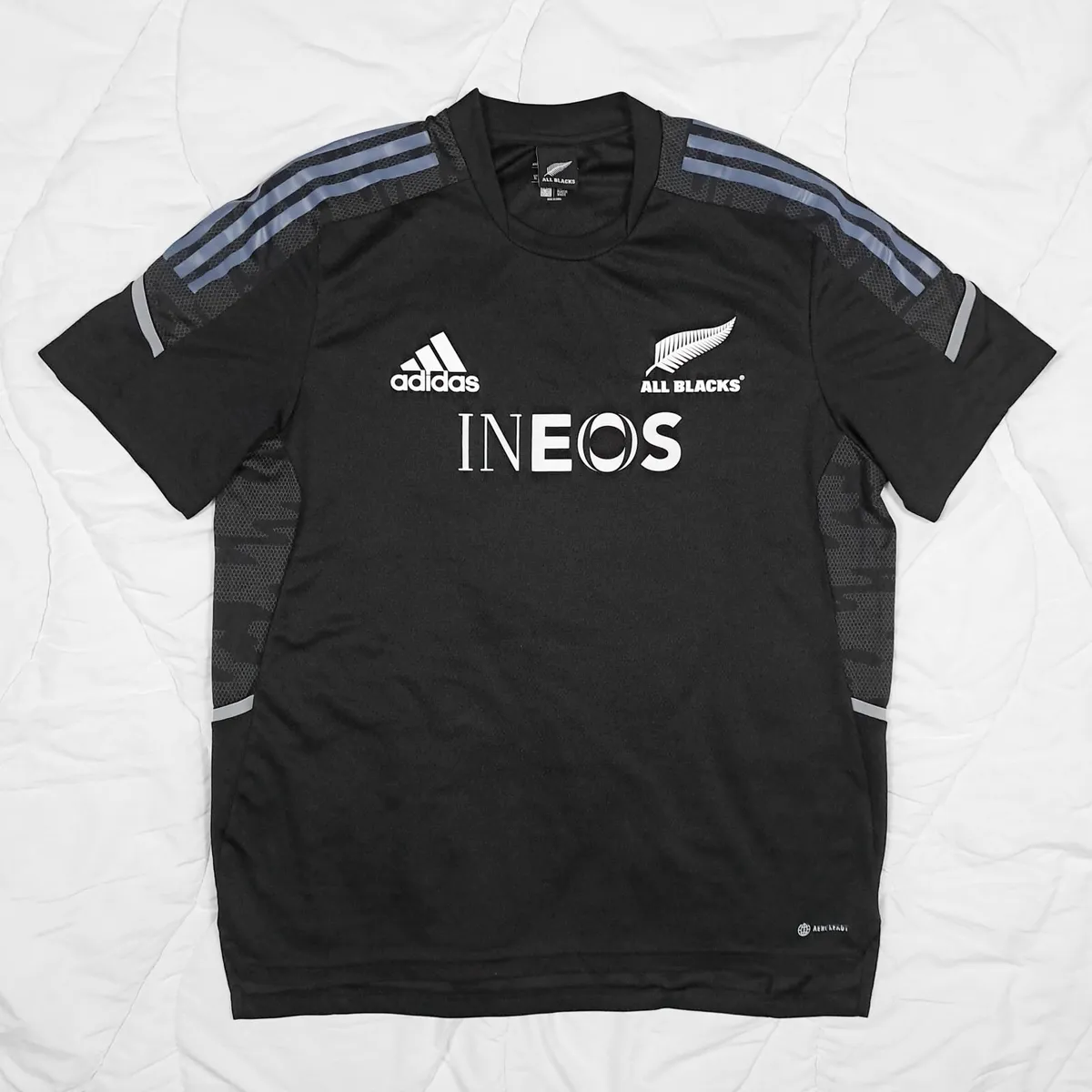 Adidas All Blacks 22 23 Mens Rugby Shirt XL - Image 1