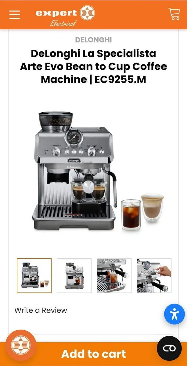 Dè Longhi La Specialista Coffee Machine - Image 3