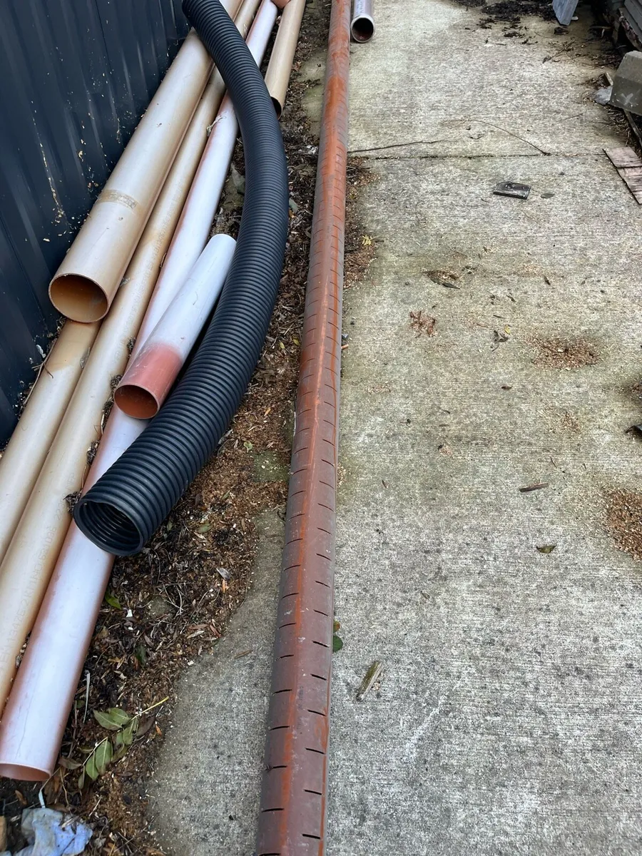 Wavin pipe 4+6 inch and fittings - Image 3