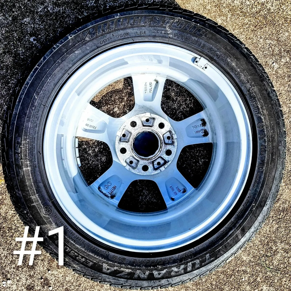 BMW 17” Alloys with Bridgestone RFT – Set of 4 - Image 2