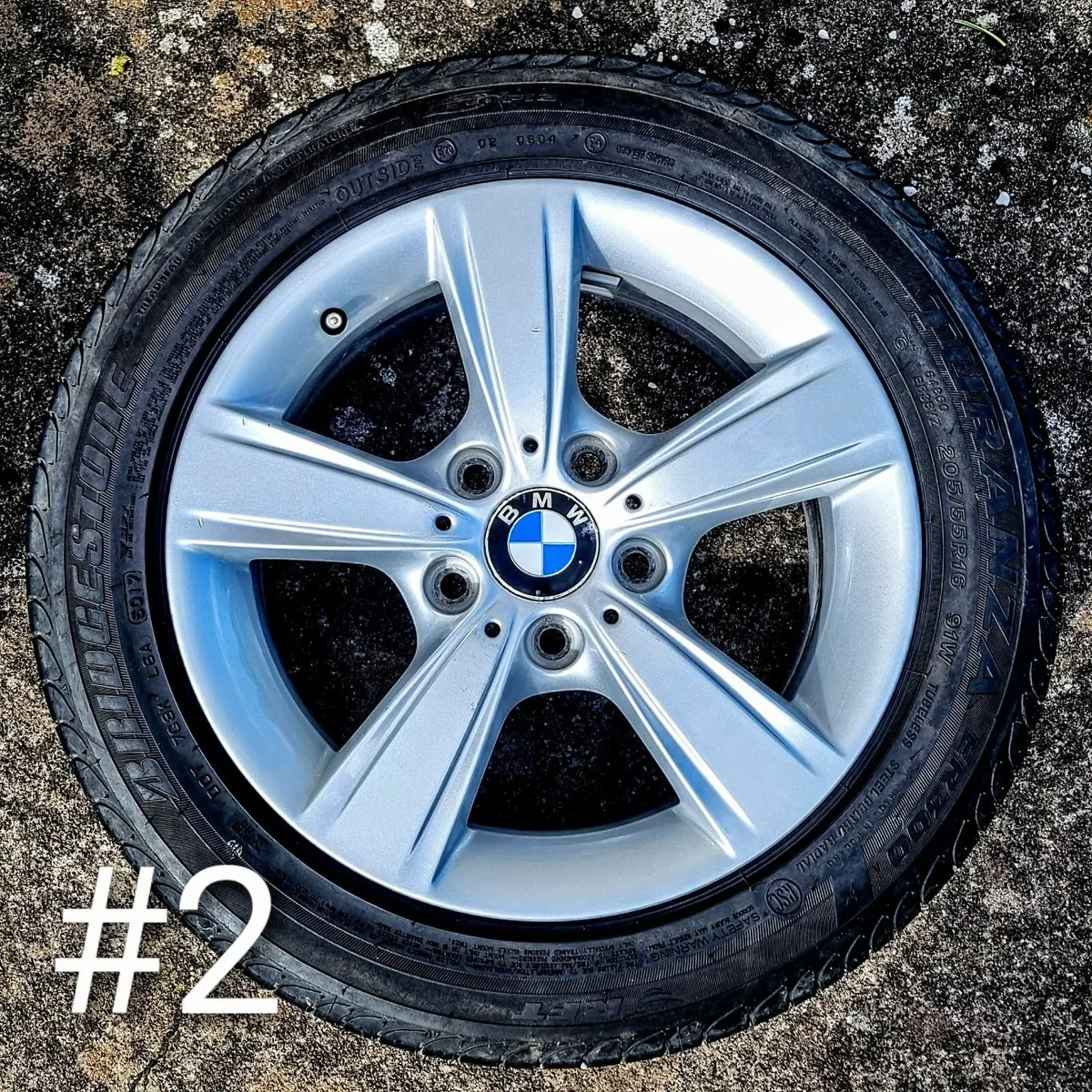 BMW 17” Alloys with Bridgestone RFT – Set of 4 - Image 3