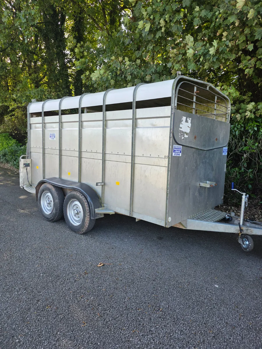12ft hudson livestock trailer - Image 1