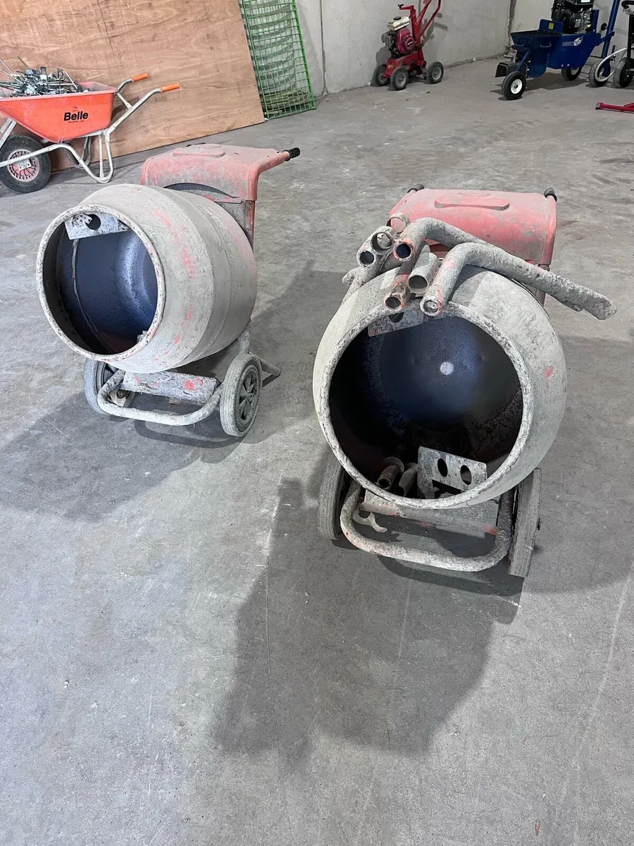 Belle cement mixers - Image 1