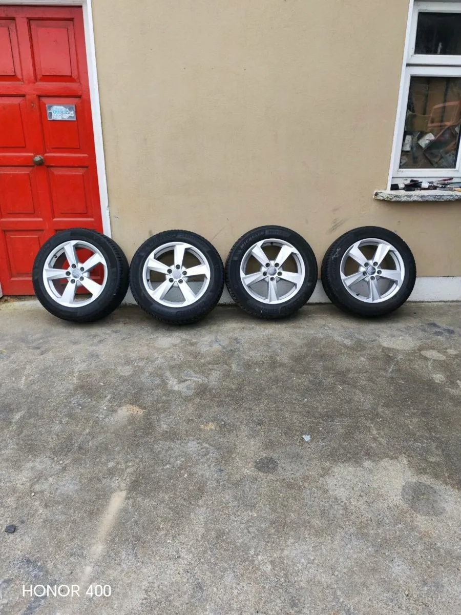 Audi alloys 17" 5x112 - Image 1