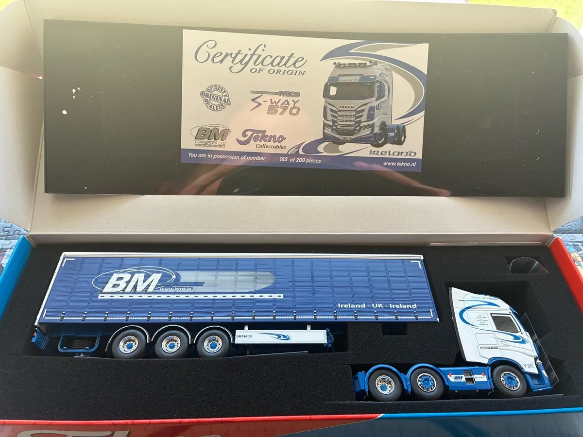 Tekno Bm s-way truck 1:50 scale