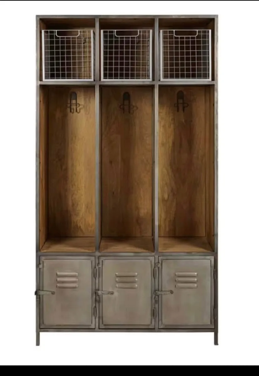 Hall furniture - Industrial Coat Shelf - Image 1