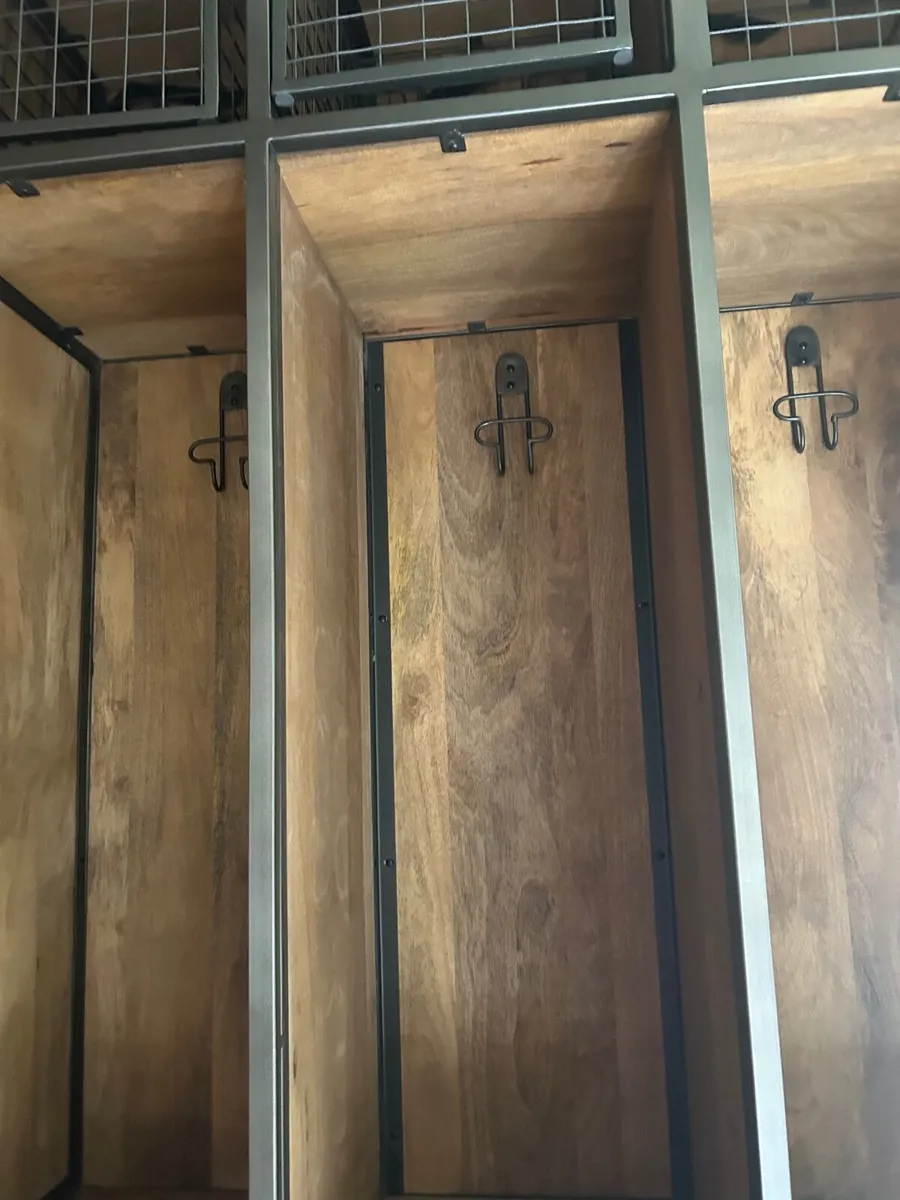Hall furniture - Industrial Coat Shelf - Image 3