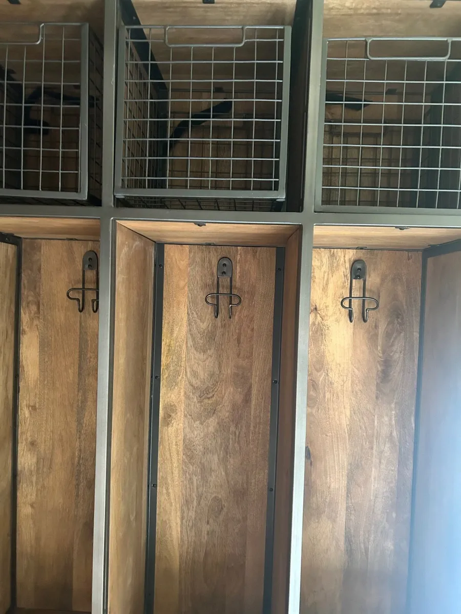 Hall furniture - Industrial Coat Shelf - Image 4