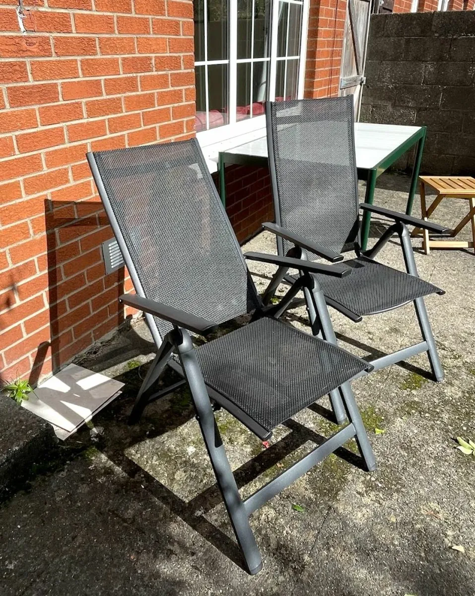 Two black Recliner Chairs - Image 3