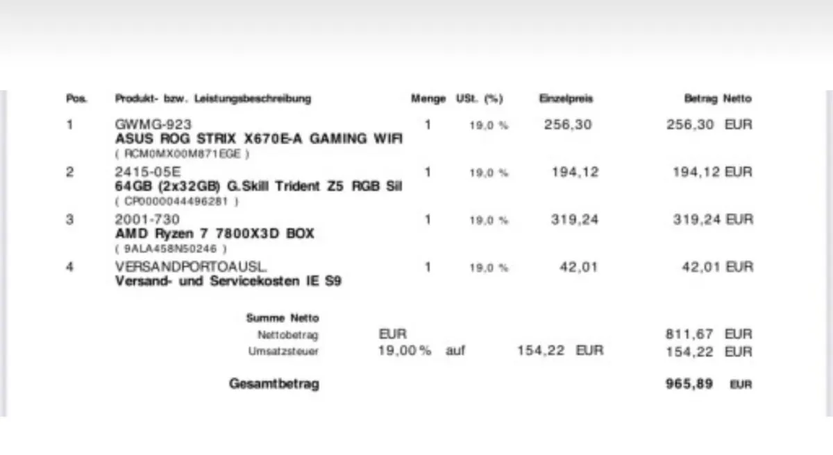 MOTHERBOARD ASUS ROG STRIX X670E-A GAMING WIFI - Image 2
