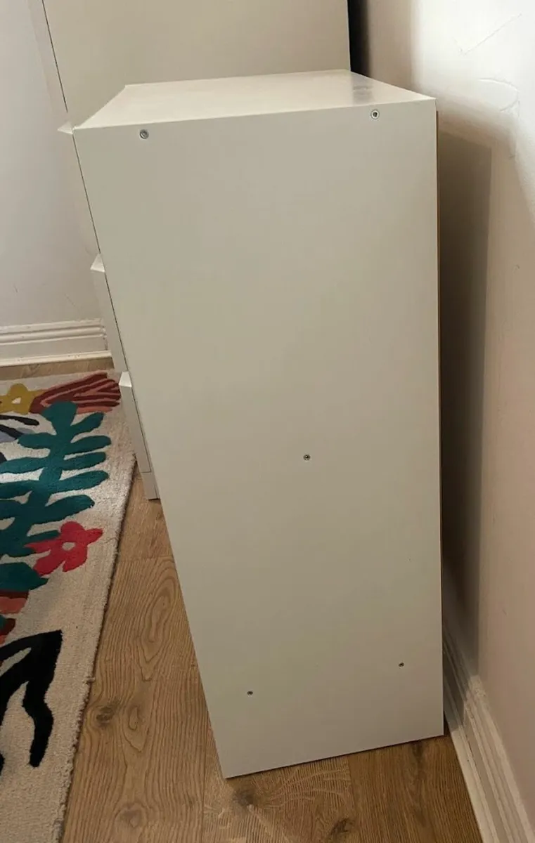 Four white storage cabinets (also sold separately) - Image 4