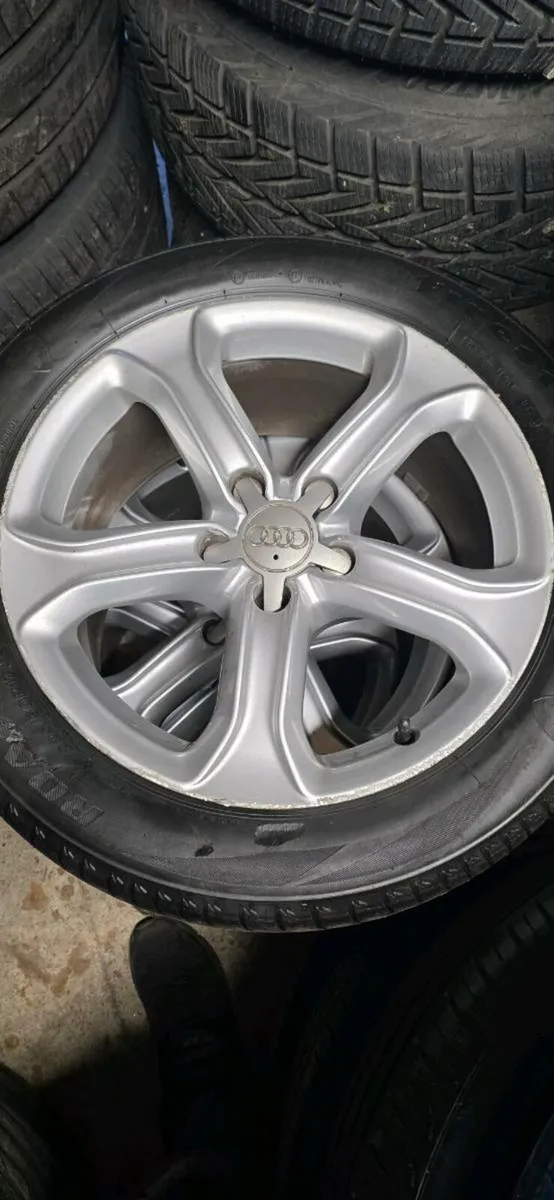 Genuine 17" Audi alloys - Image 2